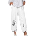thumbnail image 1 of Cameland Pantalon pour Femmes Nouveau Design Style Décontracté de Sport Jupe-Pantalon à Jambe Grand, 1 of 5