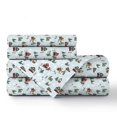 thumbnail image 2 of Johnson Home 144 Thread Count Cotton Printed Sheet Sets, 2 of 4
