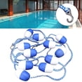 thumbnail image 3 of Corde de Séparation de Sécurité pour Piscine 5M Corde Flottante Ligne de Nage 7cm Boules, 3 of 5