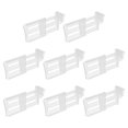 thumbnail image 4 of Miangastore 8Pcs Refrigerator Storage Racks Transparent PP for Families, 4 of 8