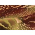 thumbnail image 1 of Ahgly Tapis Rectangulaire Lavable en Machine Intérieur Transitionnel Rouge Bordeaux, 4 Pieds x 6 Pieds, 1 of 7