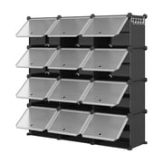 Space-Saving 8-Tier Shoe Organizer – Modular Sturdy Plastic Storage Rack for Entryway, Hallway, Closet, Bedroom – Shoe Cabinet