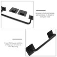 thumbnail image 4 of FESTFENDS Porte-Serviettes à Main Support de Serviettes Adhésif Rangement Multi-Serviettes Noir Lot de 1, 4 of 6
