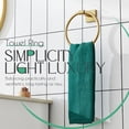 thumbnail image 3 of KOKOSIRI Towel Holder Wall Mounted Gold Bathroom Hardware Bath Towel Rings Hand Towels Hanger Rack Stainless Steel, B3010BG, 3 of 7
