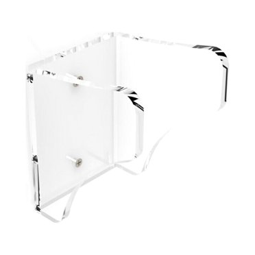Muslady Wall Mounted Guitar Hanger Solid Acrylic Guitar Bracket Hanger Wall Hook Holder Stand for