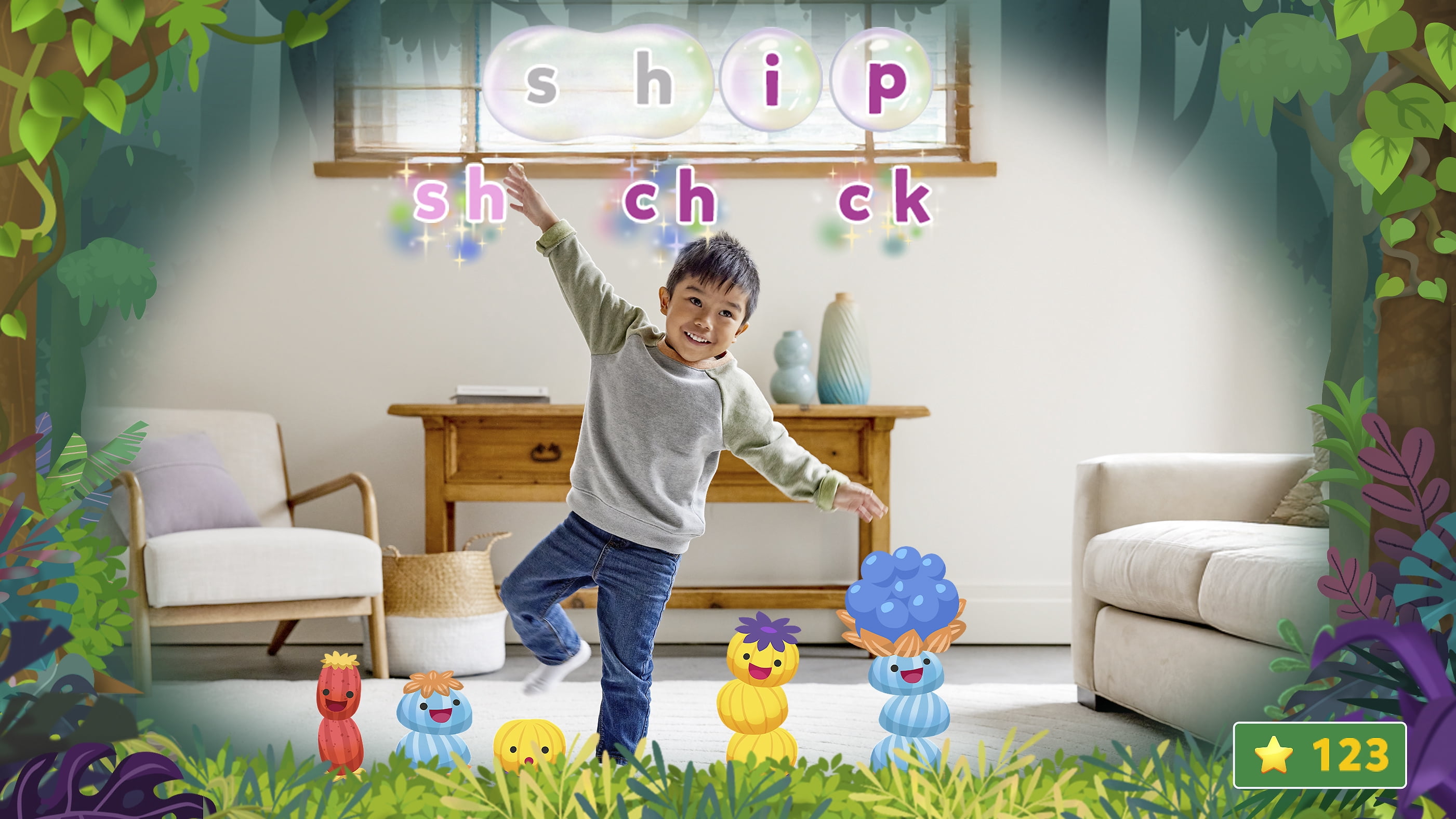 LeapFrog® LeapMove - Système de jeu vidéo d'apprentissage actif - Version francaise, 4-7 Ans