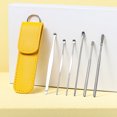 thumbnail image 3 of MesaSe 6pcs Stainless Steel Ear Spoon Set with Case for Ear Cleaning Tools., 3 of 6