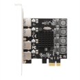 thumbnail image 2 of 4 Port USB 3.0 PCI Express Card USB 3.0 PCI-E Expansion Card PCIE to USB 3.0 Adapter Card for PCIE 1X 4X 8X 16X Slot, 2 of 8