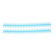 thumbnail image 1 of Eotvia PP Plastic Binding Comb, Blue, 10 Count, 1 of 8