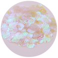 thumbnail image 1 of Seashell Sequins Multicolor Decorative Portable Oval Hologram Mermaid Paillette Sequins Daily Use, 1 of 12