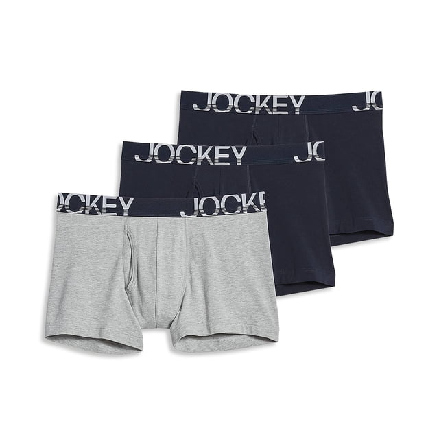 Jockey Boxeur-Brief ActiveStretch pour Hommes de 4 Po - Lot de 3
