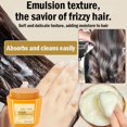 thumbnail image 3 of Nourishing Hair Protein Moisturizing Repair Hair Care Conditioner 500Ml Repairing Hair Deep Conditioner For Dry Frizzy And Damaged Hair 500Ml,Yellow Polyester Hair Care Net, 3 of 7