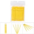 thumbnail image 1 of 100 Pcs Brosse de Mascara Jetable d'Extension, Durable Sans Charpie, Propre et Sanitaire, 4 Couleurs Micro Brosse Jetable Micro Brosse à Cils Applicateurs Micro Brosse à Mascara Colle à Cils, 1 of 5