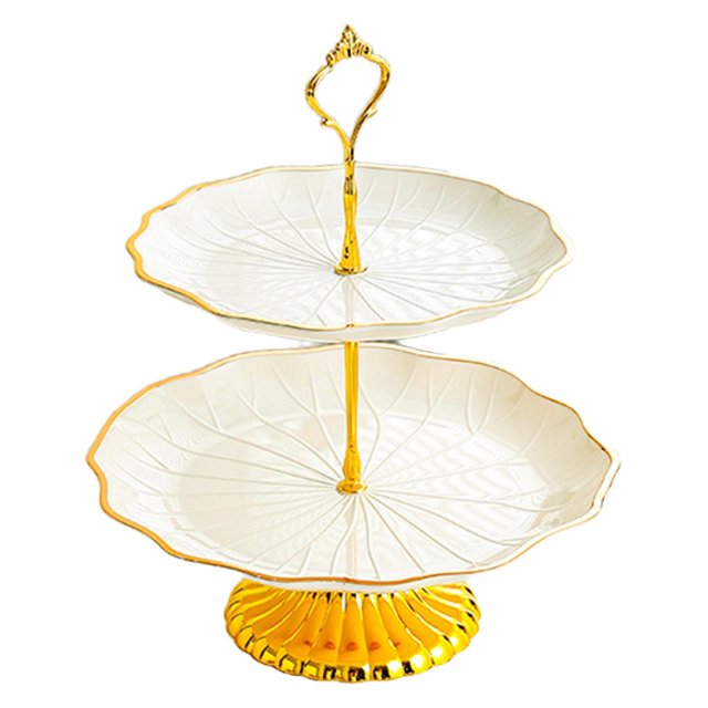 jifeng Cupcake Stand Dessert Candy Display Stand for Kitchen Countertop Baby Shower M with Foot