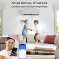 thumbnail image 4 of Costway 30k BTU 2 Zone 12K + 18K BTU Split Air Conditioner 23 SEER2 208-230V Wifi Enabled, 4 of 10
