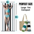 thumbnail image 3 of Popular Home Essentials, Cotton Oversized Beach Towel Large 70 X 35 Inch Pool Towel Rose Red Striped Swimming Cabana Towel Water Absorbent Quick Drying Towel Swimming Towel, 3 of 9