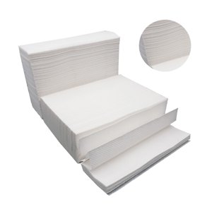 FUTUREORYY 400PCS Tissu de toilette souple blanc pour usage salle de bains