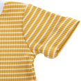 thumbnail image 4 of Baby Knitted Romper Short Sleeve O-neck Button Up Jumpsuit, 4 of 5