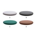 thumbnail image 2 of Transemion Coussin de Chaise Amovible Coussin Rond Doux et Confortable pour le Confort Polyester Chaise Ronde Coussin Coussin Noir Vert 40X40cm 1Set, 2 of 6