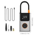 thumbnail image 3 of Wireless Car Air Pump Portable Digital Display Tire Inflator With Led Light Mobile Power Bank Function Auto Start Stop 8.26X7.08 Inches, 3 of 9