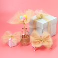 thumbnail image 3 of ULTNICE 6 Inch Sparkling Tulle Ribbon Roll Glitter Tulle Rolls 25 Yards Tulle Spool (Gold), 3 of 4
