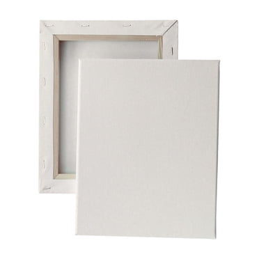 Oil Mini and Stretched Painting Canvas for Home DIY & Stationery - Canvas Set for Arts Craft Projects