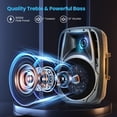 thumbnail image 2 of Gymax 1600W Portable 2-Way Powered Speaker System w/ Microphone, 2 of 7