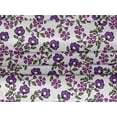 thumbnail image 5 of oneOone Velvet Purple Fabric Block Craft Projects Decor Fabric Printed By The Yard 58 Inch Wide, 5 of 5