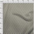 thumbnail image 2 of oneOone Silk Tabby Dark Olive Green Fabric Geometric Check Sewing Material Print Fabric By The Yard 42 Inch Wide, 2 of 4