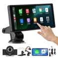 thumbnail image 1 of VEVOR Car Stereo Radio CarPlay Touchscreen 10 in Apple Android Front/Rear Camera, 1 of 9