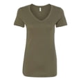 thumbnail image 1 of Next Level Womens Ideal V, S, Military Green, 1 of 1