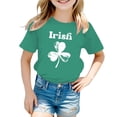 thumbnail image 1 of Chat et Veste pour Danse Imprimé St. Pat Col Rond Manches Courtes pour Filles, 1 of 3