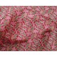 thumbnail image 4 of oneOone Silk Tabby Fabric Leaves & Floral Block Print Sewing Fabric BTY 42 Inch Wide, 4 of 4