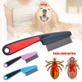thumbnail image 2 of CAROOTU Flea Comb for Long Haired Cats Dogs Anti Knot Grooming Comb Easy Grip Handle Combs, 2 of 6