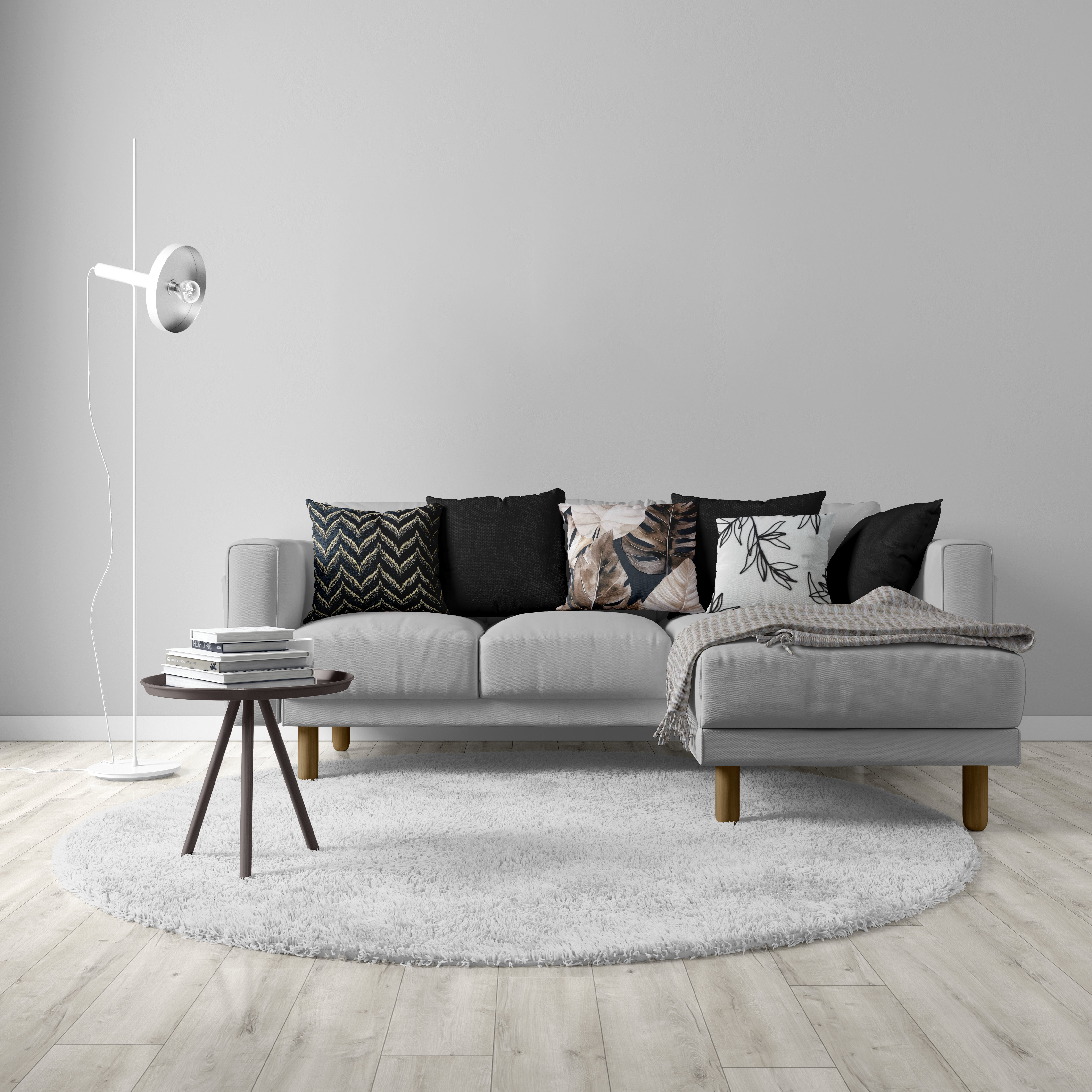 Coussin décoratif palmier Hometrends