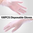 thumbnail image 3 of 100 Pcs/ Boîte Protection Environnementale Gants Jetables Protection Main Travail Protection Isolation P/M/G, 3 of 5