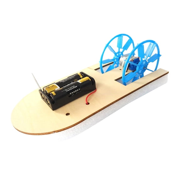 DIY Electronic Assembly Boat Model Toy Scientific Experiment Toy For Kids Set for Toddlers Wooden Building for Kids Ages 8-12 Sensory Puzzles for Children Preschool Games 4-5 Stress for Kids under 10