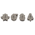 thumbnail image 2 of Amzcrzy Christmas Decorations, Christmas Cookies Cake Molds Cookies Molds 4 Pcs Set DIY Baking Cookies Molds Cakes Flipping Tools Pie Molds Suitable For Home Kitchens Cookies Molds, 2 of 6