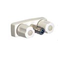 thumbnail image 4 of Phoenix Exterior Spray Port PF213790 Spray-Away; Faucet Type With Hot/Cold Outlet And Quick Connect Valve; 3-3/8 Inch Center; 2 Black Knob Handle; Plastic Compression Valve; Black; Plastic Underbody, 4 of 4