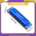 thumbnail image 3 of 10 Hole 20 Tone Beginner Harmonica for Kids - Portable Educational Musical Instrument Toy for Music Enlightenment & Childhood Learning Includes Harmonica + Case, 3 of 9