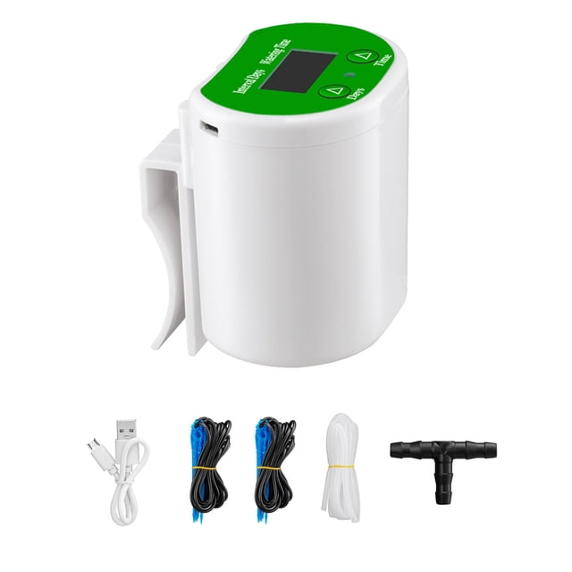 Amdohai Automatic Watering System Timed Waterer Device Garden Terrace Drip Irrigation Kit for Potted Plants Vacation Watering