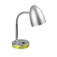 thumbnail image 1 of Mainstays Modern LED Desk Lamp, Silver Plastic, 1 of 3