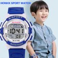 thumbnail image 3 of Waterproof Children Boys Digital LED Sports Watch Kids Alarm Date Watch Gift, 3 of 8