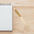 thumbnail image 1 of WIFKLSIIPG Gold Powder Press Ballpoint Pen Press Pen Work Teacher Student Stationery Ballpoint Pen Multi Color Press Pen 1ML Features:, 1 of 3