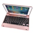 thumbnail image 1 of Pour ipad/ air1/2 pro 9.7 Tablette PC Clavier Bluetooth Sans Fil Slim Or Rose, 1 of 5