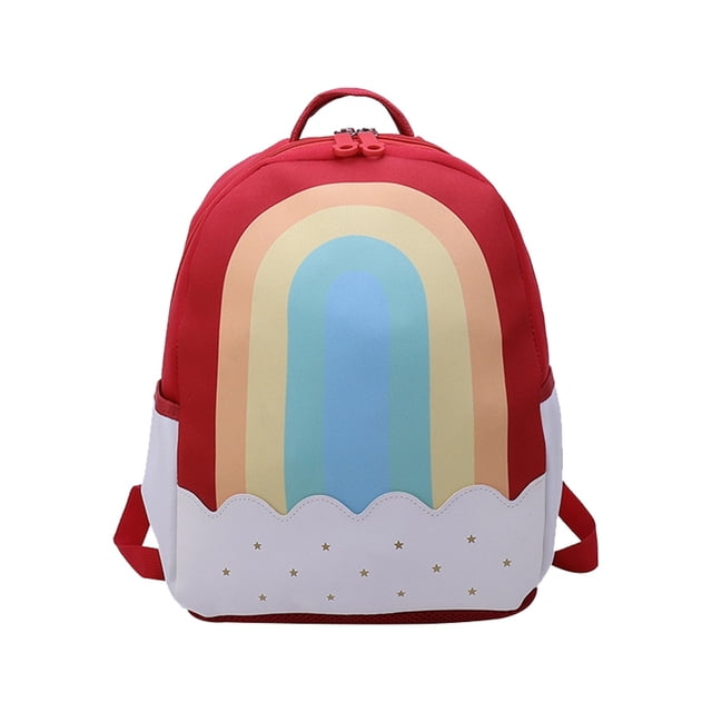 Pompotops Sac à Dos Imperméable Ultraléger Dessin Animé Enfants 3D et Fusée Sac à Dos Imperméable Liquidation