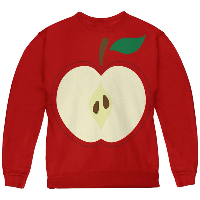 Halloween Apple Slice Costume Youth Sweatshirt