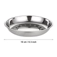 thumbnail image 3 of Binwennn Napperons pour Table de Cuisine Ensemble Centres de Table Ronds Chargeur d'Assiette Disque d'Assiette Non en Acier Inoxydable Assiette Plate Assiette Assiette Peu Profonde Assiette Profonde Assiette en Acier Inoxydable Assiette Assiette Assiette, 3 of 8