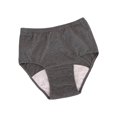 thumbnail image 2 of pitrice Soft Men Incontinence Underwear Urine for Sleeping Long Time Driving Adult Dark Grey L, 2 of 9