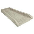 thumbnail image 1 of Suncast SB24 Decorative Rain Gutter Downspout Splash Block, Tan  (2 Pack), 1 of 10